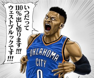 神似《灌篮高手》! 当NBA遇上日本漫画 这样的画风你喜欢吗