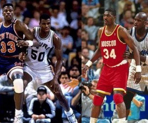 NBA90年代的四大中锋孰强孰弱 谁最具有统治力？